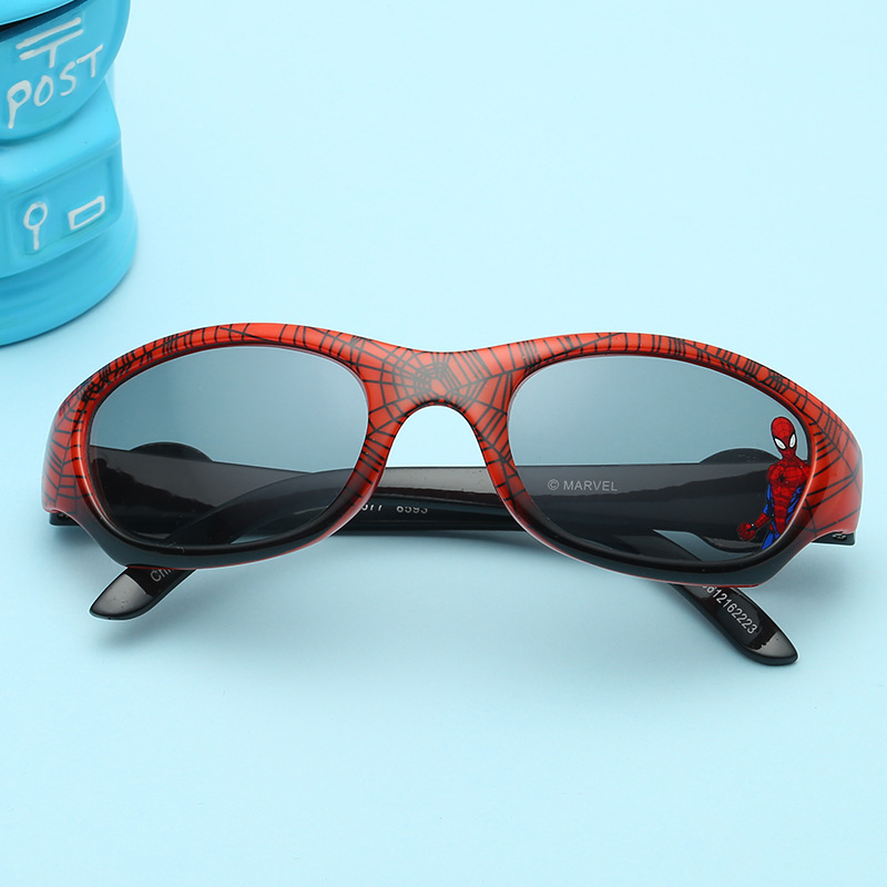 Travel Accessories With Baby - Generic Kids Spiderman Cartoon Sunglasses Uv400