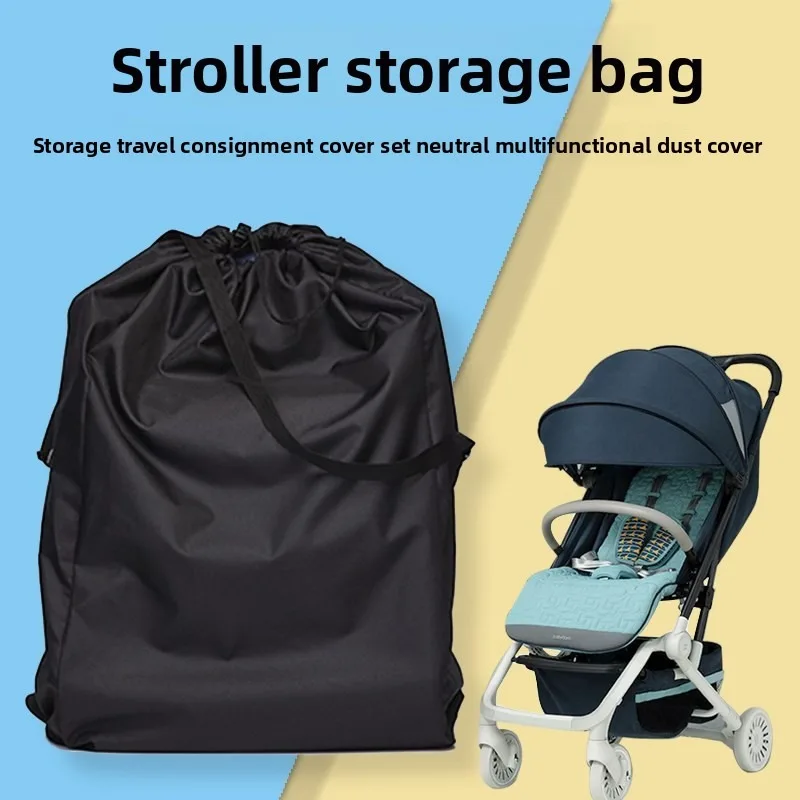 Travel Accessories With Baby - Baby Stroller Storage Bag Universal Dust-proof