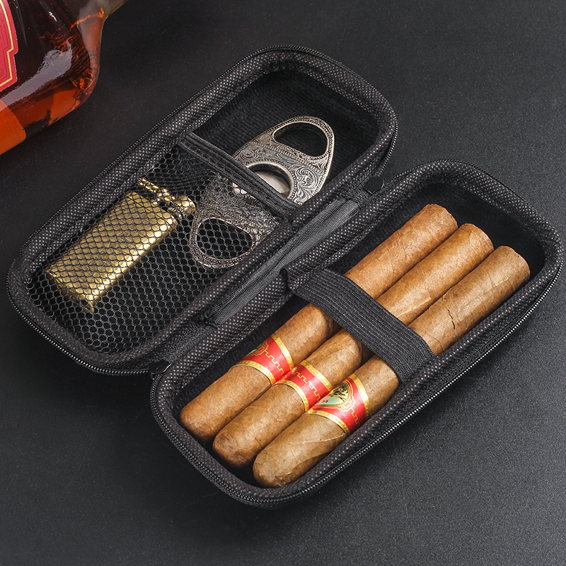 Travel Accessories - 1pc Portable Cigar Travel Case EVA