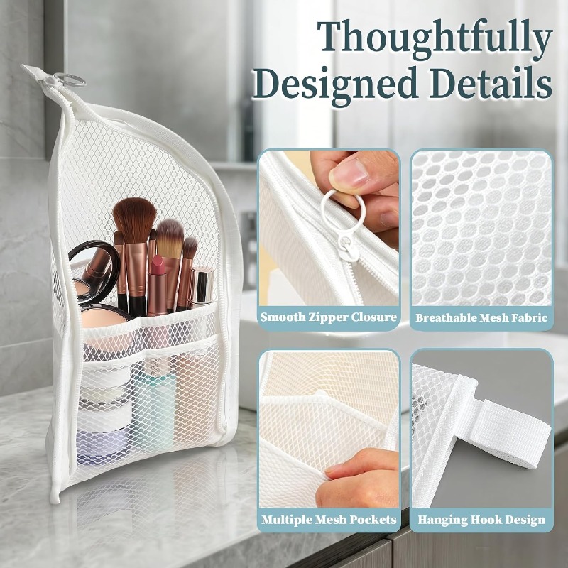 Mesh Toiletry Bag Breathable Q - Travel Accessories review and price