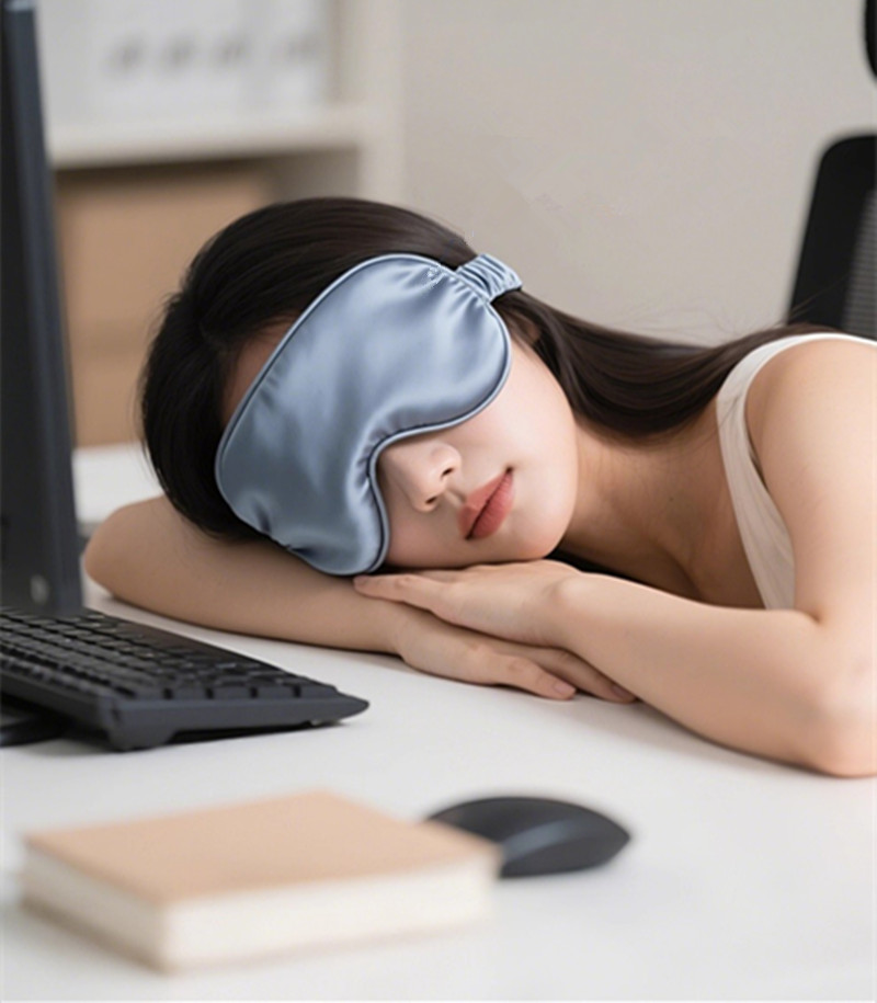 silk sleep eye mask, double‑si - Travel Accessories For Women review and price