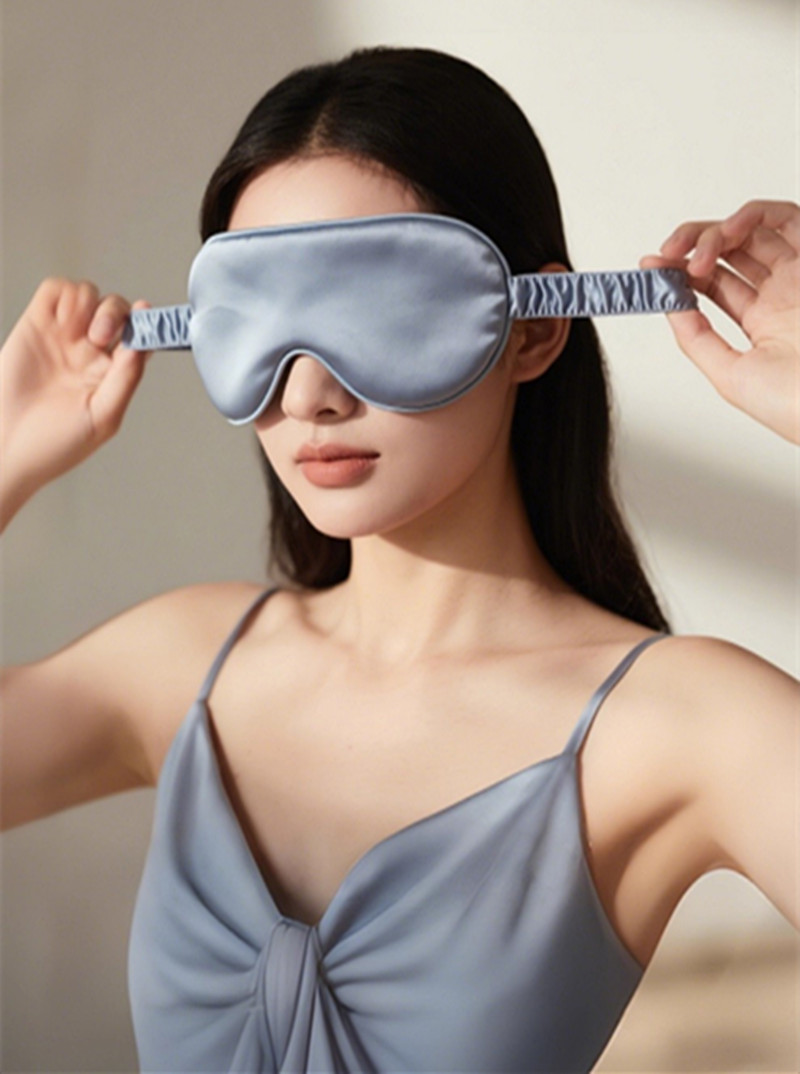 silk sleep eye mask, double‑si - Travel Accessories For Women review and price