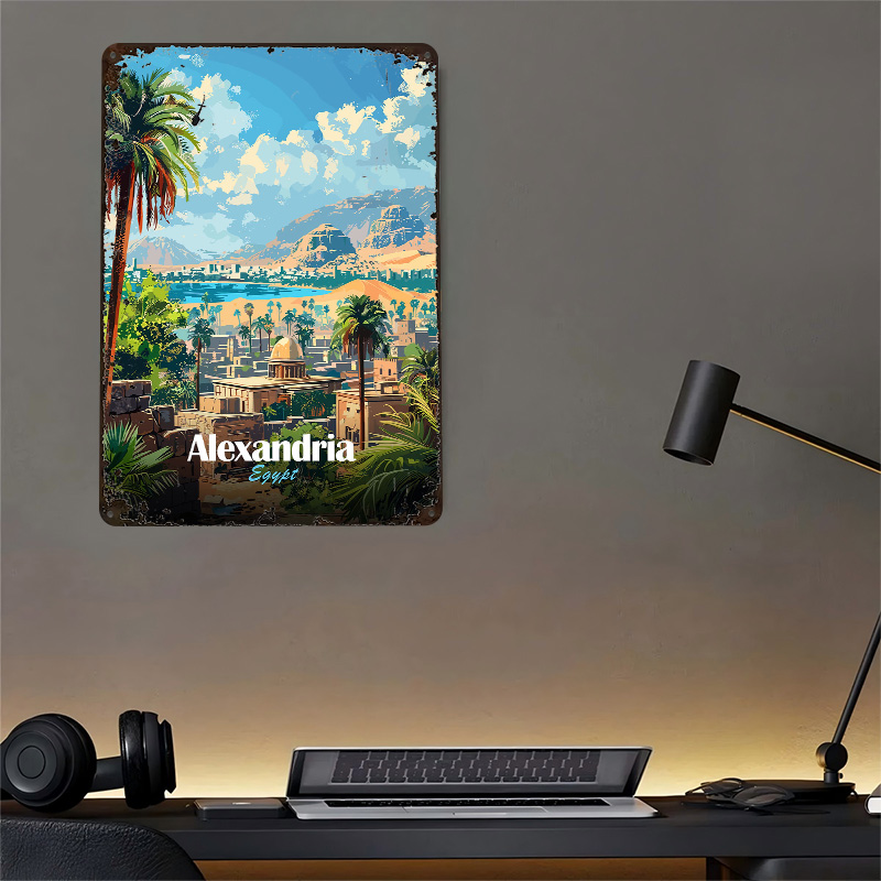 Alexandria Egypt Travel Poster - Travel Accessories Egypt review and price