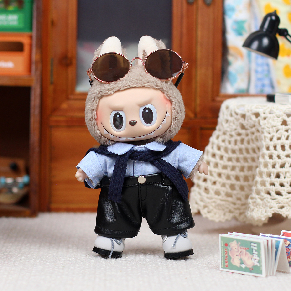 For Labubu V2 V1 Plush Idol Cl - Travel Accessories With Kids review and price