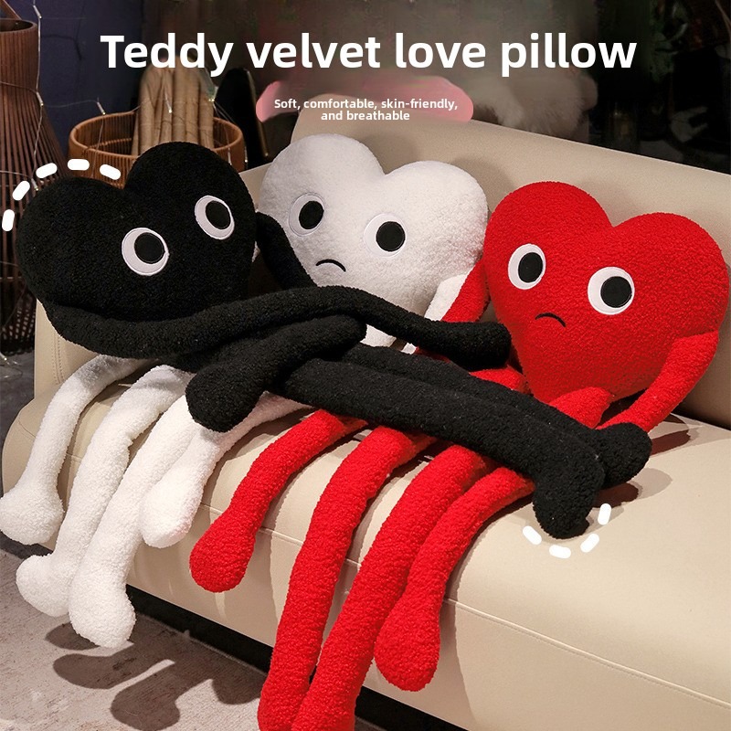 Cute Long Arms Legs Heart Shap - Travel Accessories Pillow review and price