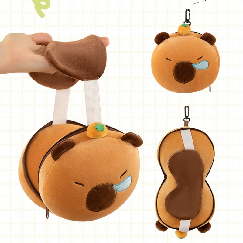 (BF06)Cartoon 2-In-1 Neck Pill - Travel Accessories Pillow review and price
