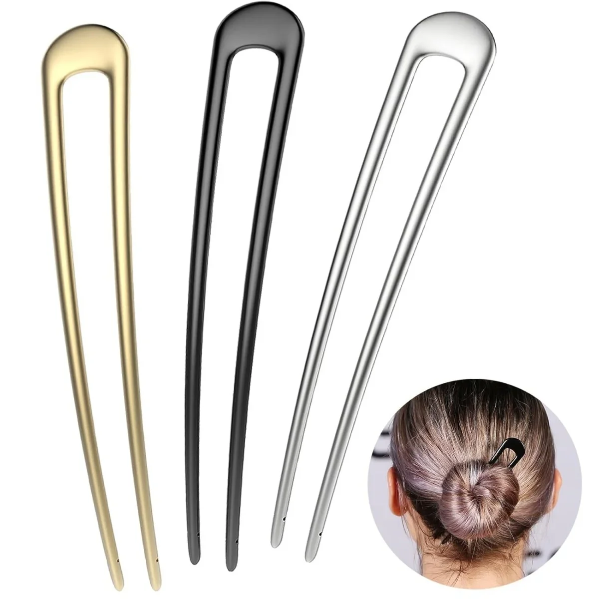 French Hair Fork U Shaped Hair - Travel Accessories For Women review and price