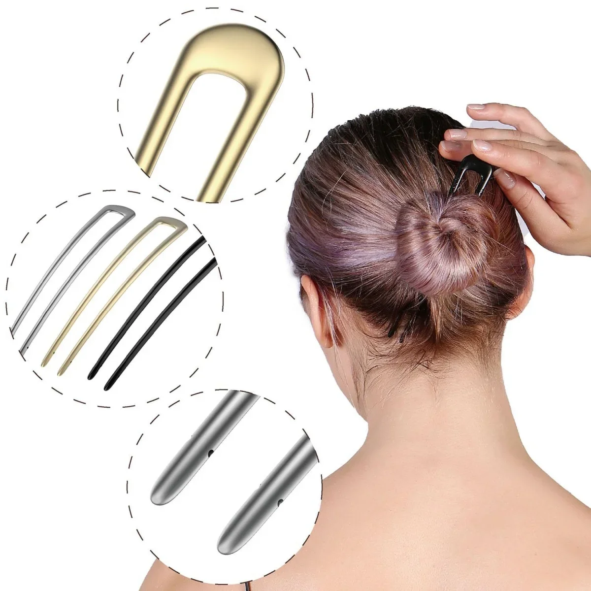 French Hair Fork U Shaped Hair - Travel Accessories For Women review and price