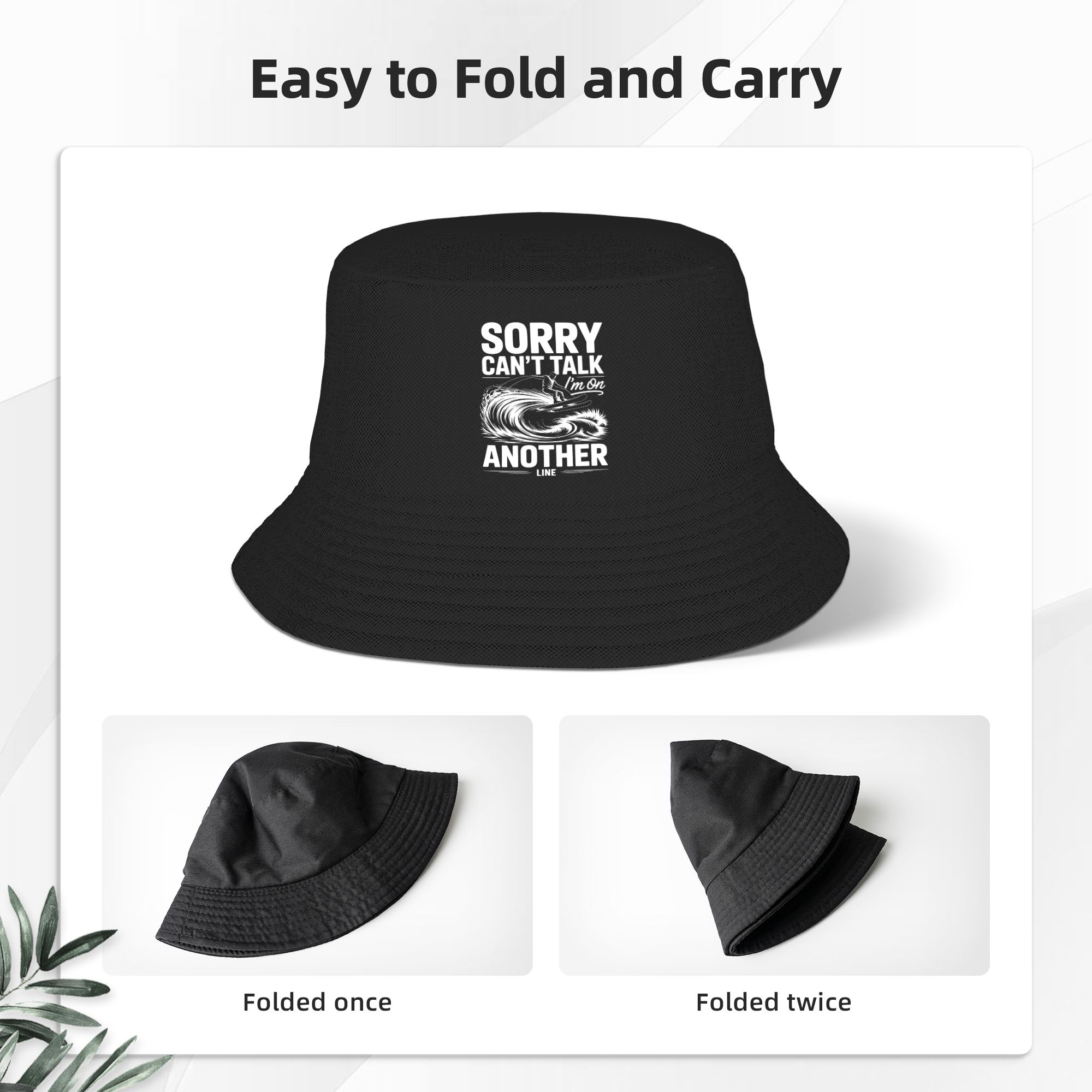 Girls Cute Bucket Hats  Sorry  - Travel Accessories Online review and price
