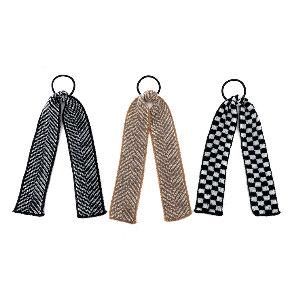 001N Checkered yarn HairBand C - Travel Accessories With Kids review and price