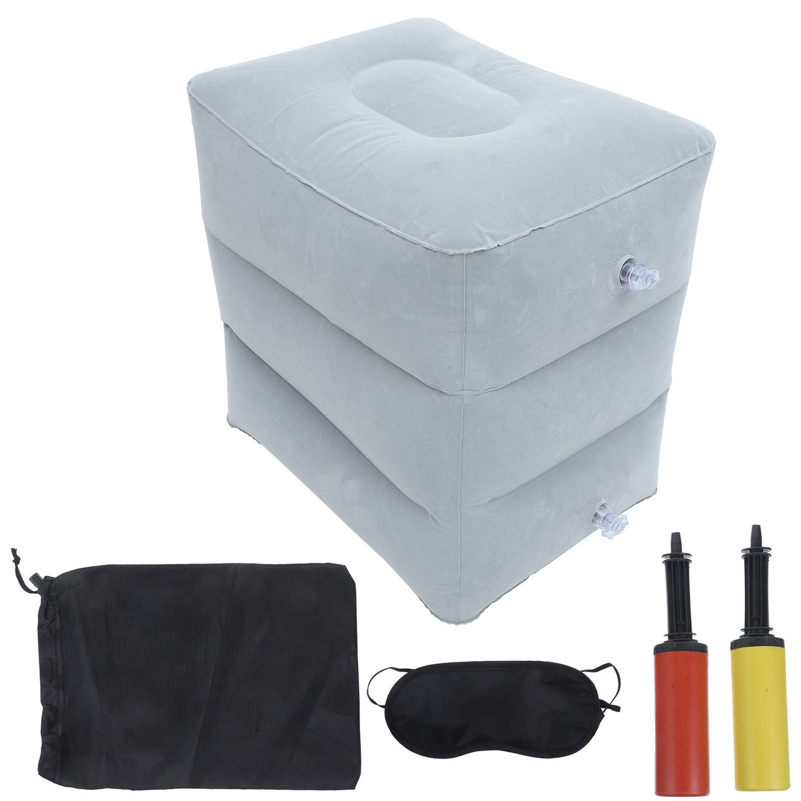 1Set Inflatable Foot Rest Pill - Travel Accessories Pillow review and price