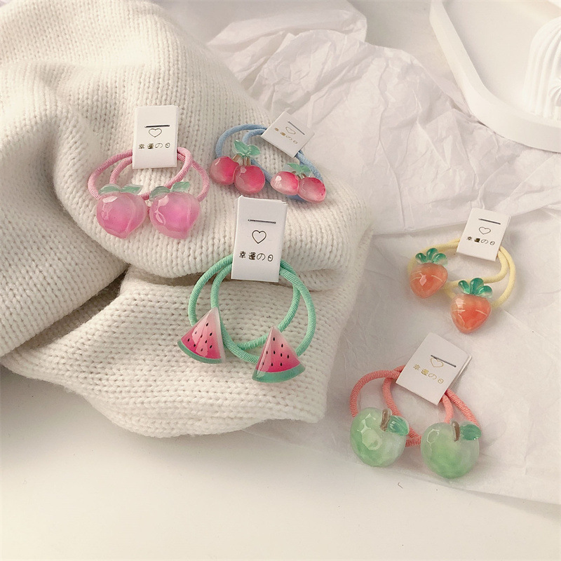 Kids Carrot Hair Ties 5 Pair N - Travel Accessories With Baby review and price