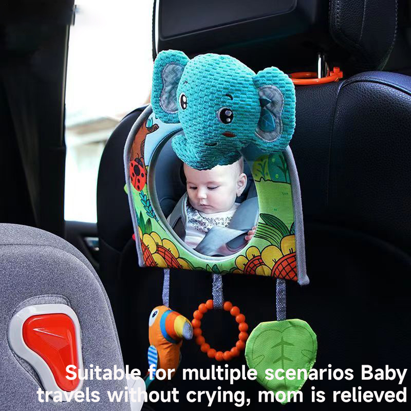 Baby Car Seat Mirror Toys Kids - Travel Accessories With Baby review and price