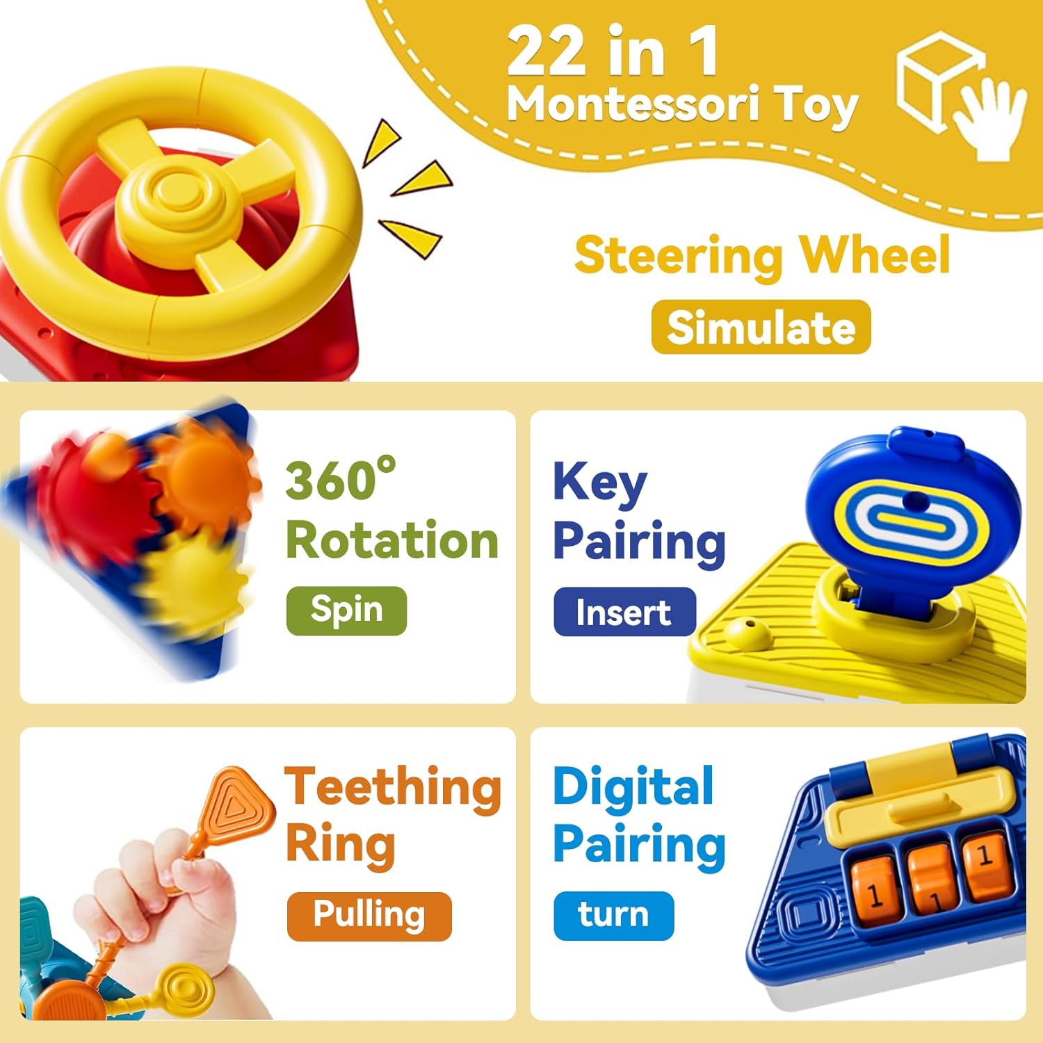 Baby Busy Board Activity Cube  - Travel Accessories With Baby review and price