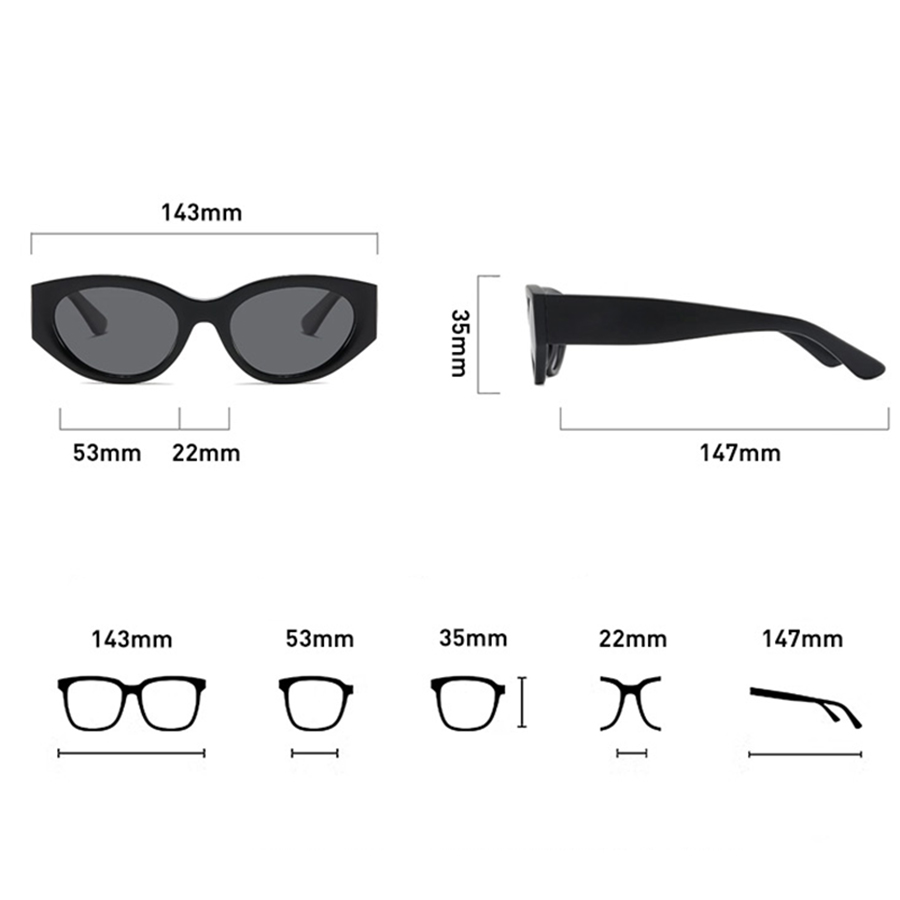 Women Men Classic Cat-Eye Pola - Travel Accessories For Women review and price