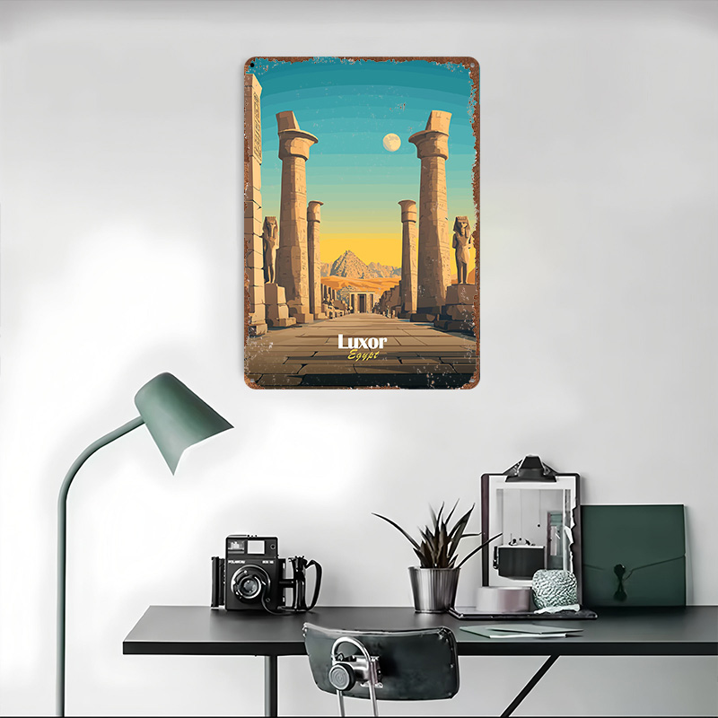 Luxor Egypt Travel Metal Poste - Travel Accessories Egypt review and price