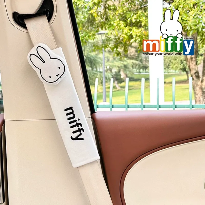 Kawaii Miffy Car Seat Belt Sho - Travel Accessories With Kids review and price