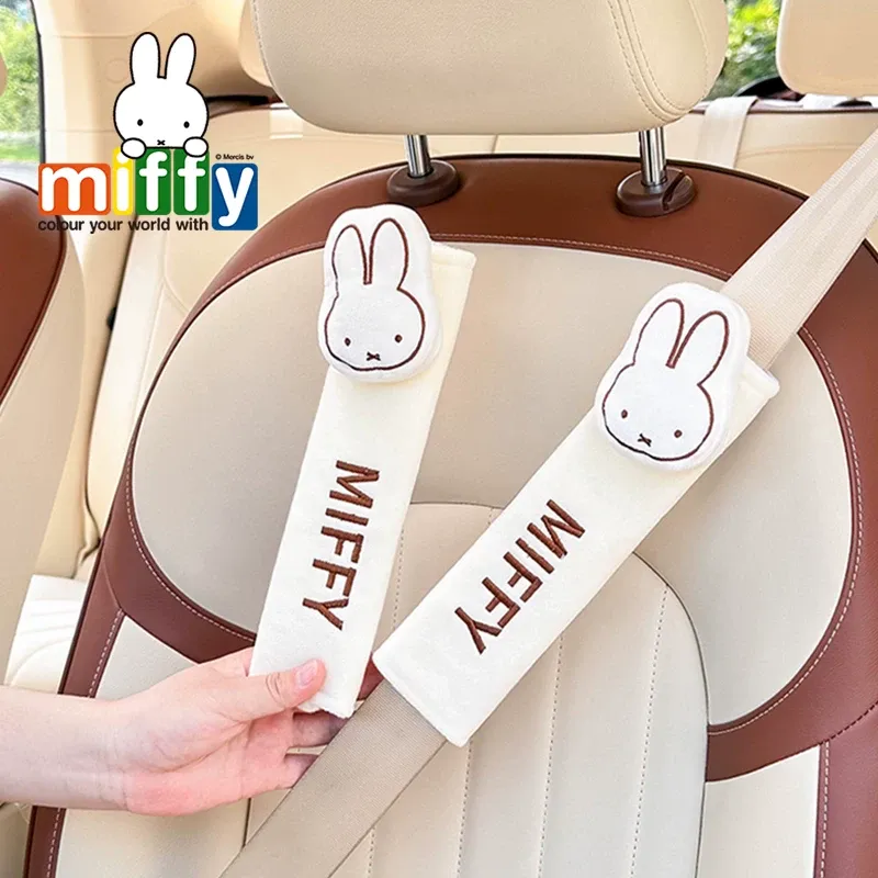 Kawaii Miffy Car Seat Belt Sho - Travel Accessories With Kids review and price