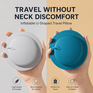 SPDJUMPER Inflatable Travel Ne - Travel Accessories Pillow review and price