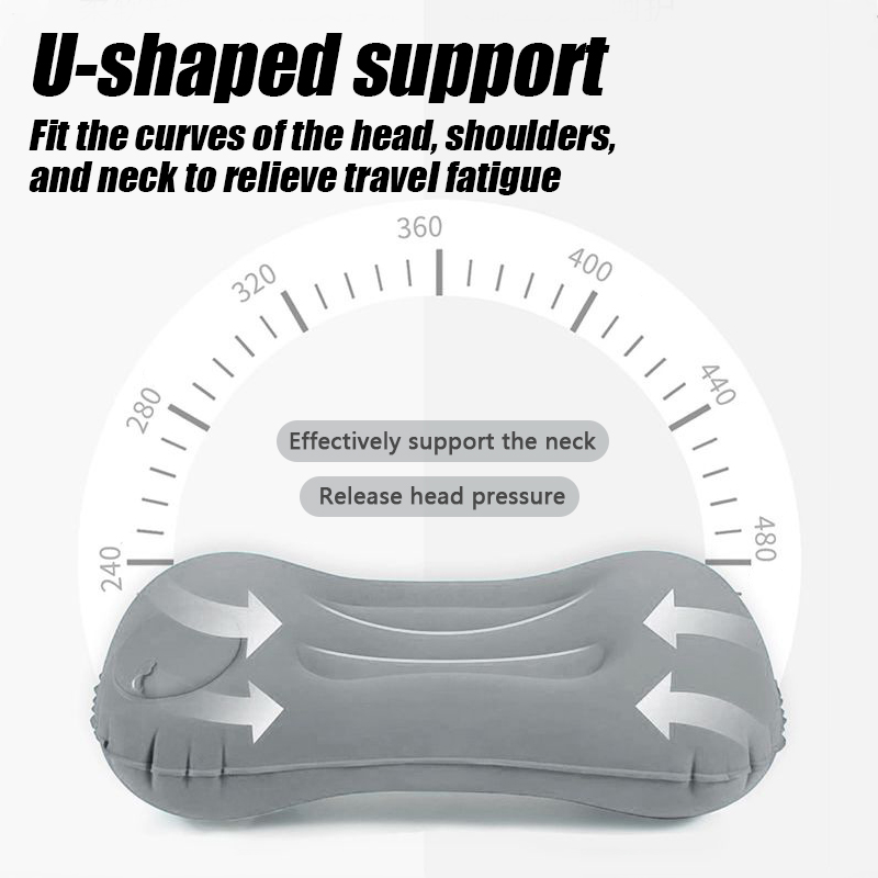 Camping Inflatable Pillow Port - Travel Accessories Pillow review and price