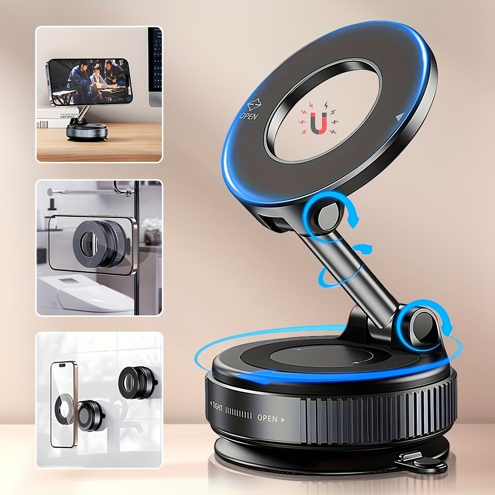 Suction Cup Magnetic Phone Hol - Travel Accessories Online review and price