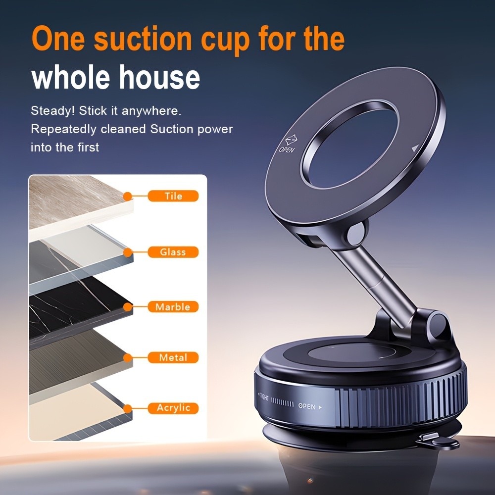 Suction Cup Magnetic Phone Hol - Travel Accessories Online review and price